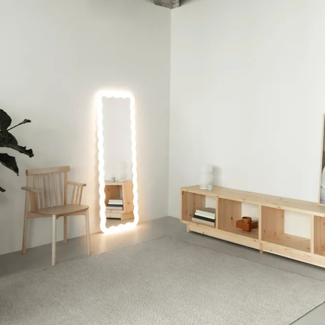 Plank Bookcase Low