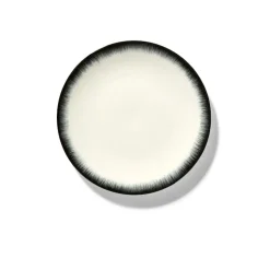 Plate Dé White/Black Var 3