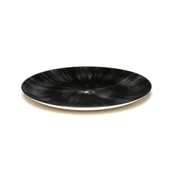 Plate Dé White/Black Var 6