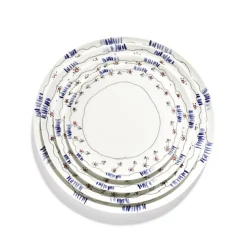 Plate L Anemone Milk - Set of 2