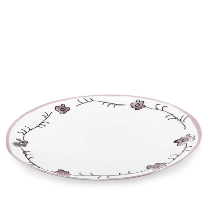 Plate L Dark Viola - Set of 2
