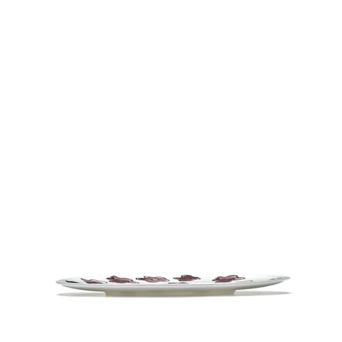 Plate L Dark Viola - Set of 2
