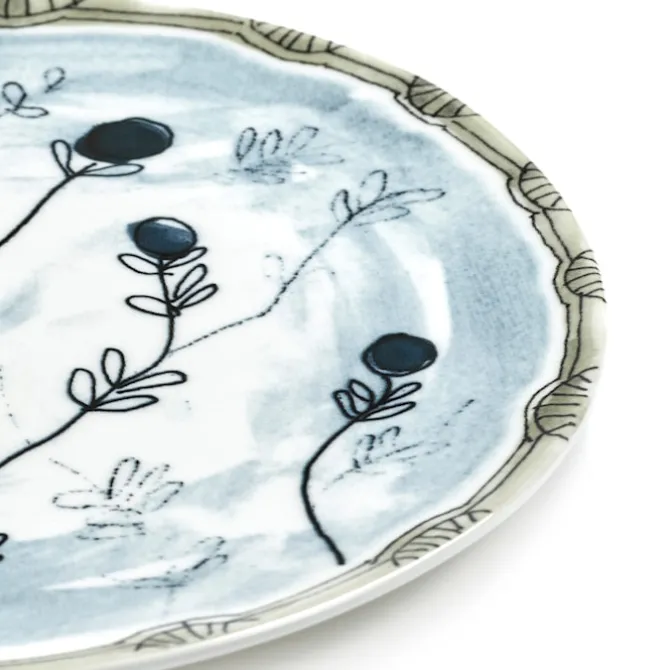 Plate S Mirtillo Tea - Set of 2