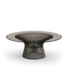Platner salongbord Ø 107 cm Bronse Metallic