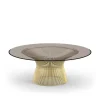 Platner salongbord Ø 107 cm 18K gull
