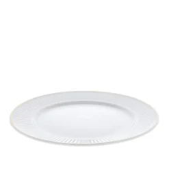Plissé Flat Plate Ovenproof Porcelain
