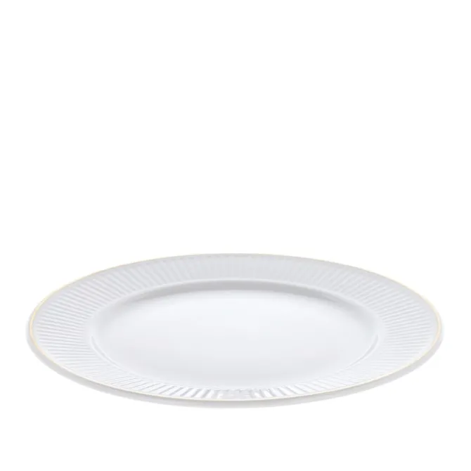 Plissé Flat Plate Ovenproof Porcelain