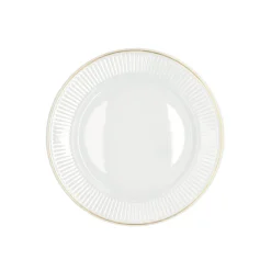 Plissé Flat Plate Ovenproof Porcelain