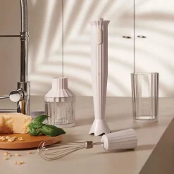 Plissé Hand blender set - White
