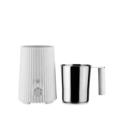 Plissé Milk frother - White
