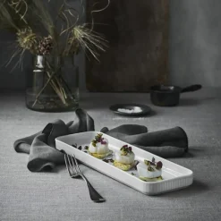 Plissé Rectangular Serving Dish