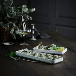 Plissé Rectangular Serving Dish