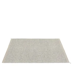 Ply rug recycled polyester black/white