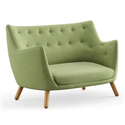 Poet sofa Dark oiled oak