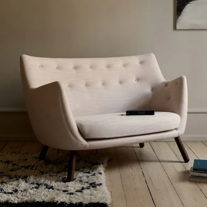 Poet sofa Dark oiled oak