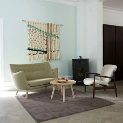 Poet sofa Light oiled oak