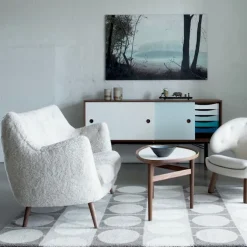 Poet sofa Walnut