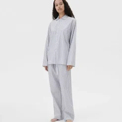 Poplin Pyjamas Shirt Skagen Stripes