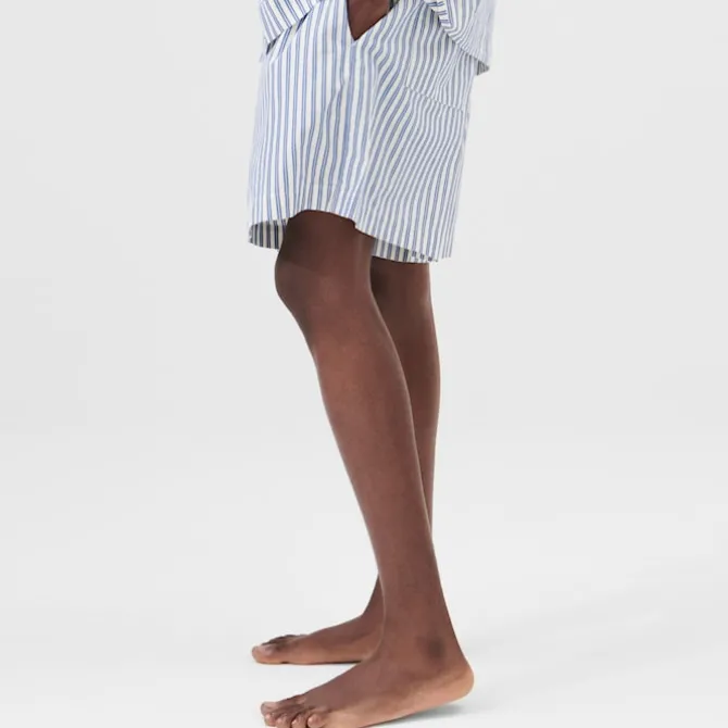 Poplin Pyjamas Shorts Skagen Stripes