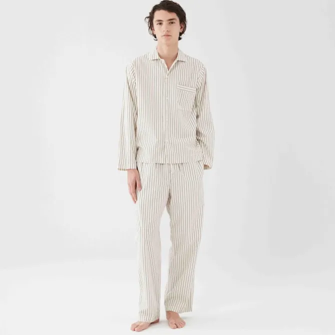 Poplin Sleepwear Shirt Hopper Stripes