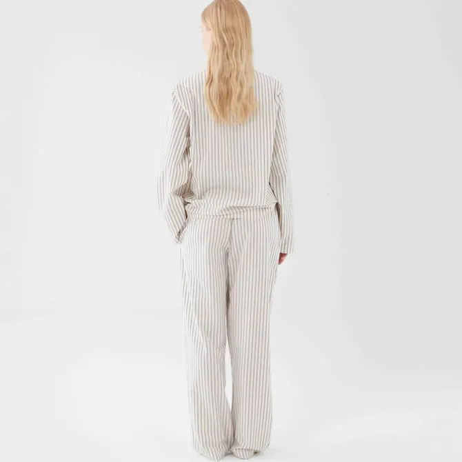 Poplin Sleepwear Shirt Hopper Stripes