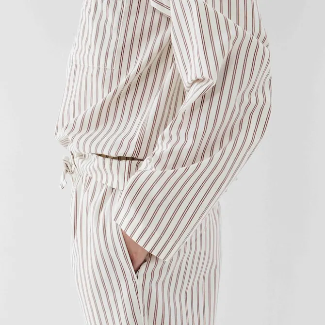 Poplin Sleepwear Shirt Hopper Stripes