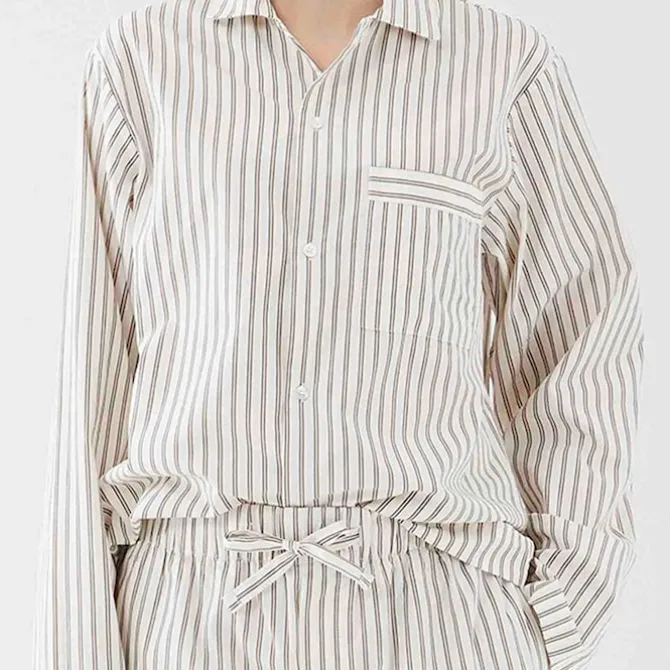 Poplin Sleepwear Shirt Hopper Stripes