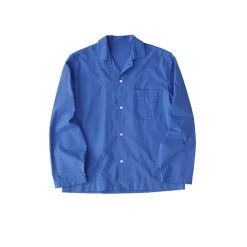 Poplin Sleepwear Shirt Royal Blue