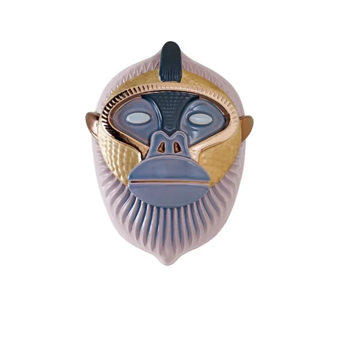 Primates Kandti Mask - Liliac Grey/Glossy Sugar Paper