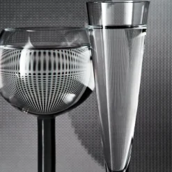 Puck Flute Glass - Set of 2