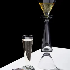 Puck Flute Glass - Set of 2