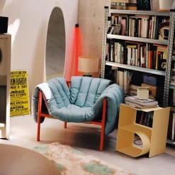 Puffy Lounge Chair + Ottoman