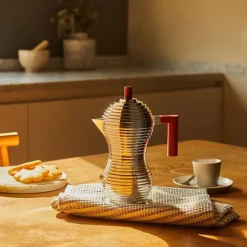 Pulcina Espresso Coffee Maker Red