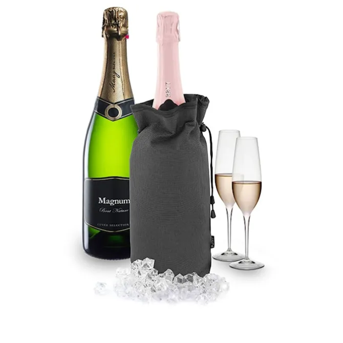 PWC champagnekjøler magnumbuteljer grå