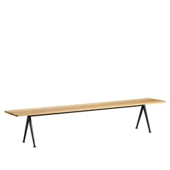 Pyramid benk 12 250 cm Black
