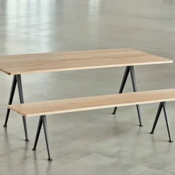 Pyramid benk 12 250 cm Black