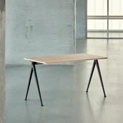 Pyramid bord 01 65 x 140 cm Black