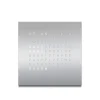 Qlocktwo Classic - Brushed Stainless Steel