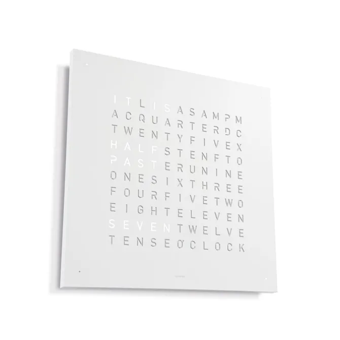 Qlocktwo Classic - White Pepper