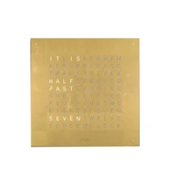 Qlocktwo Classic Creators Edition - Gold