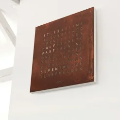 Qlocktwo Classic Creators Edition - Rust