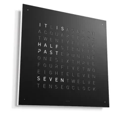 Qlocktwo Large - Black Pepper