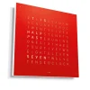 Qlocktwo Large - Red Pepper