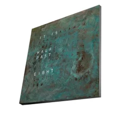 Qlocktwo Large Creators Edition - Vintage Copper