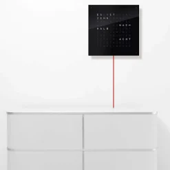 Qlocktwo Tekstilledning