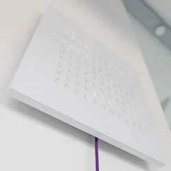 Qlocktwo Tekstilledning