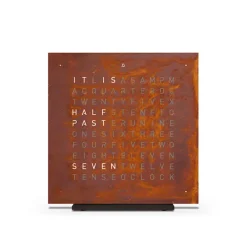 Qlocktwo Touch Special Edition - Creator's Edition Rust