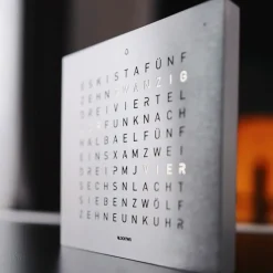 Qlocktwo Touch Special Edition - Full Metal