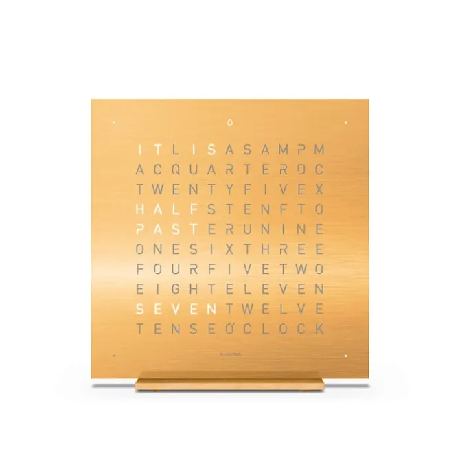 Qlocktwo Touch Special Edition - Golden Legend