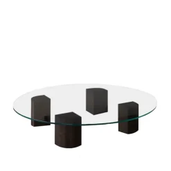 Quarter Lounge Table Round Low 120 cm